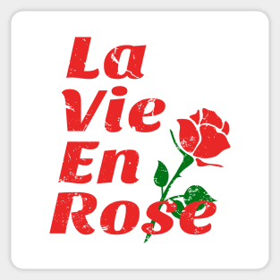 La vie En Rose Sticker